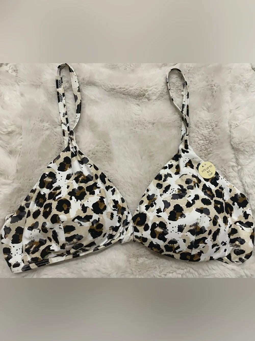 Nip Tuck Swim Bikini Top Size 10 - Picture 1 of 5